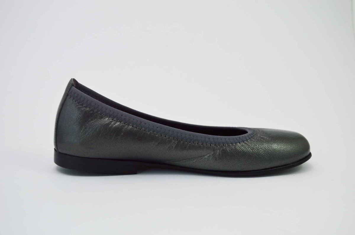 Bailarina metalizado gris con adornos - Imagen 7