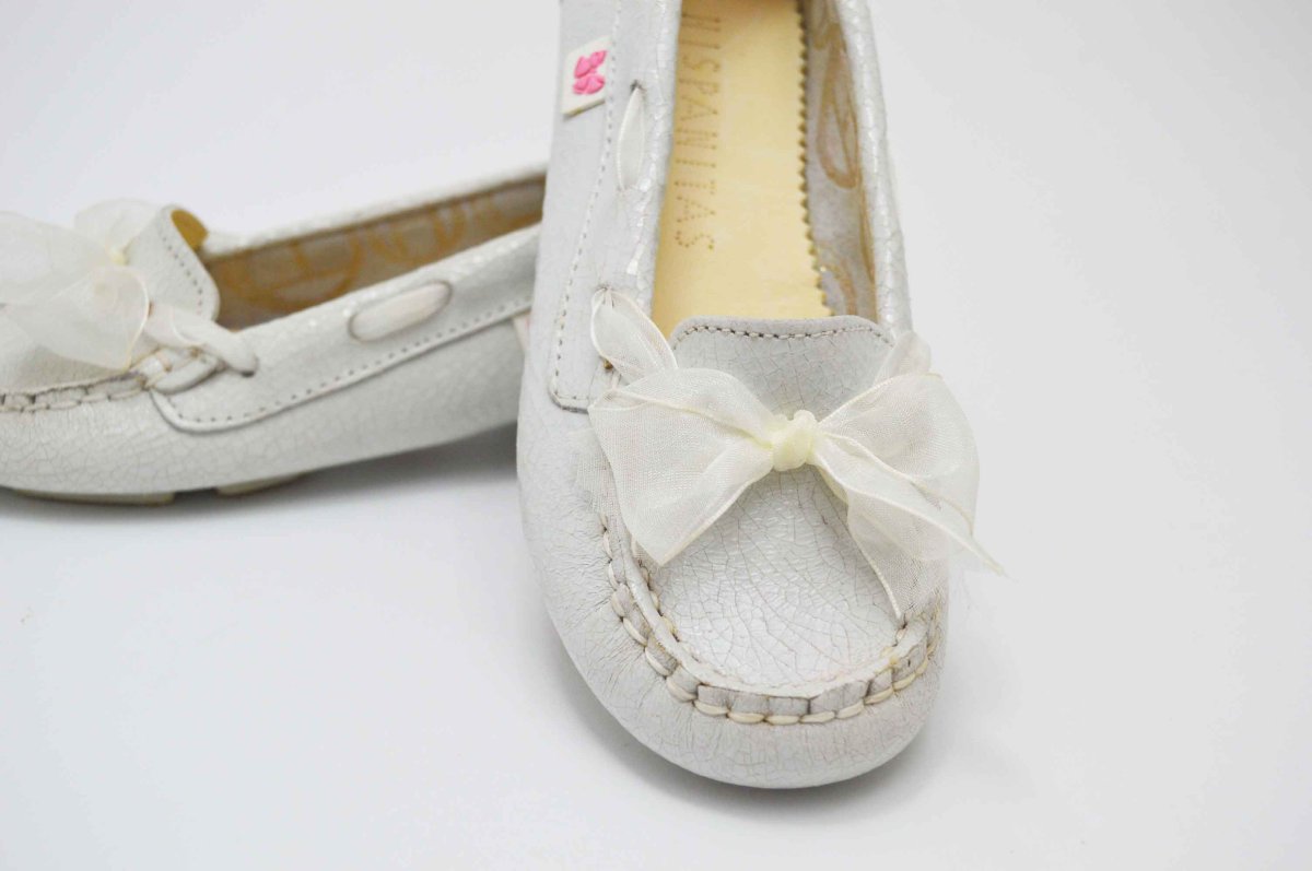 Mocasín bailarina lazo tul niña - Imagen 7