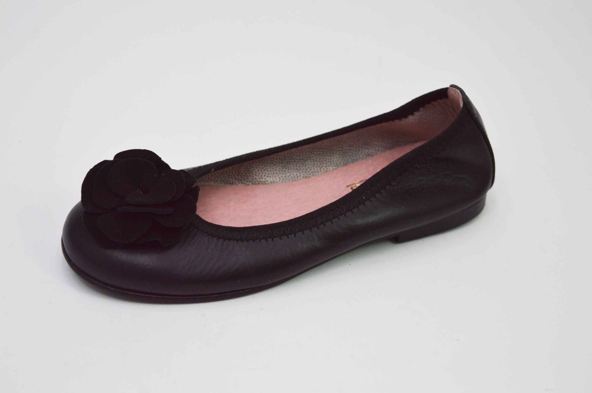 Bailarinas negro con adornos flores - Imagen 9