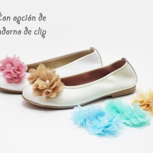 Bailarina ceremonia flor clip niña