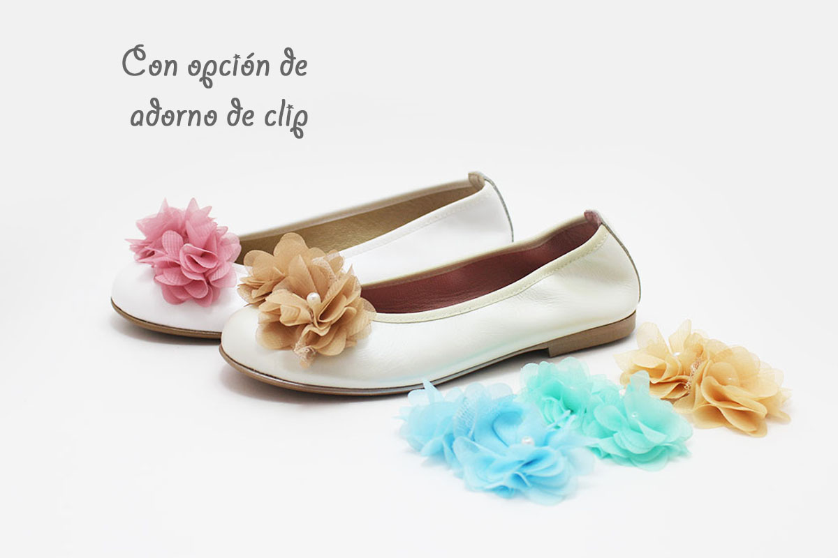 Bailarina ceremonia flor clip niña