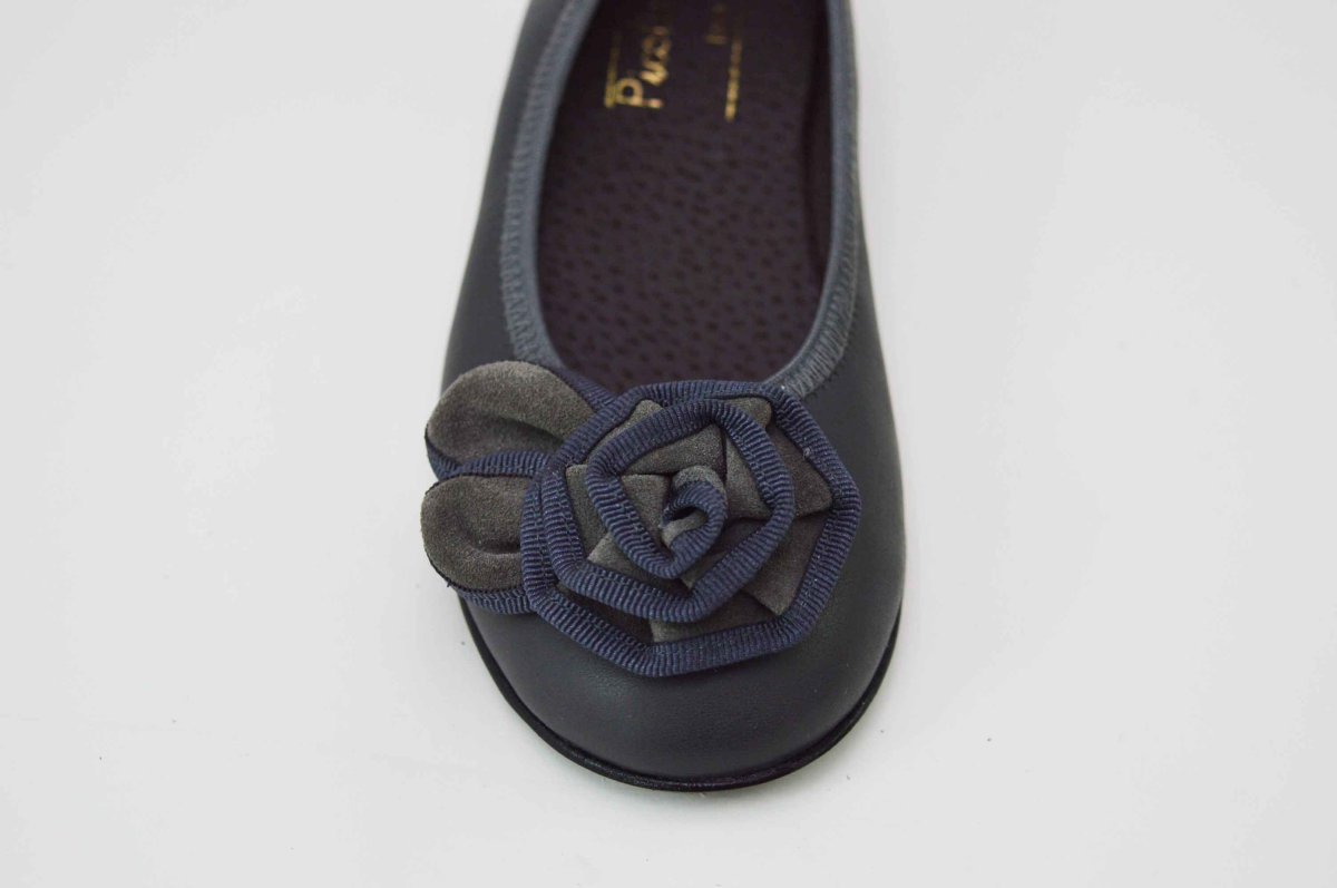 Bailarinas gris con adornos - Imagen 9