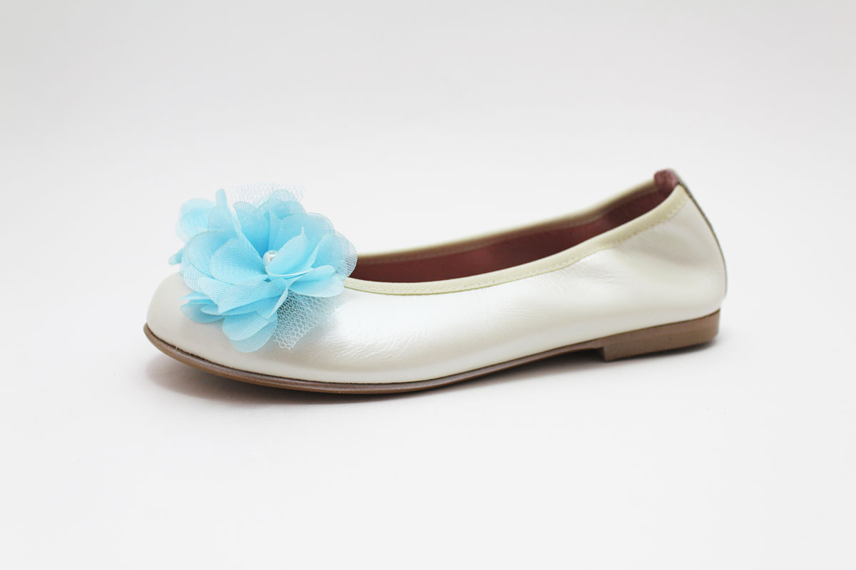 Bailarina ceremonia flor clip niña - Imagen 4