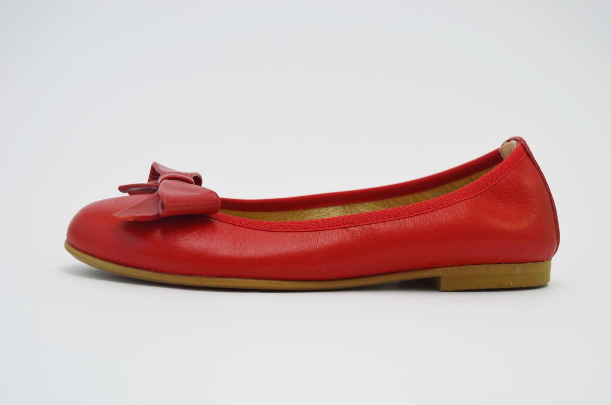 Bailarinas roja con adorno lazo - Imagen 4