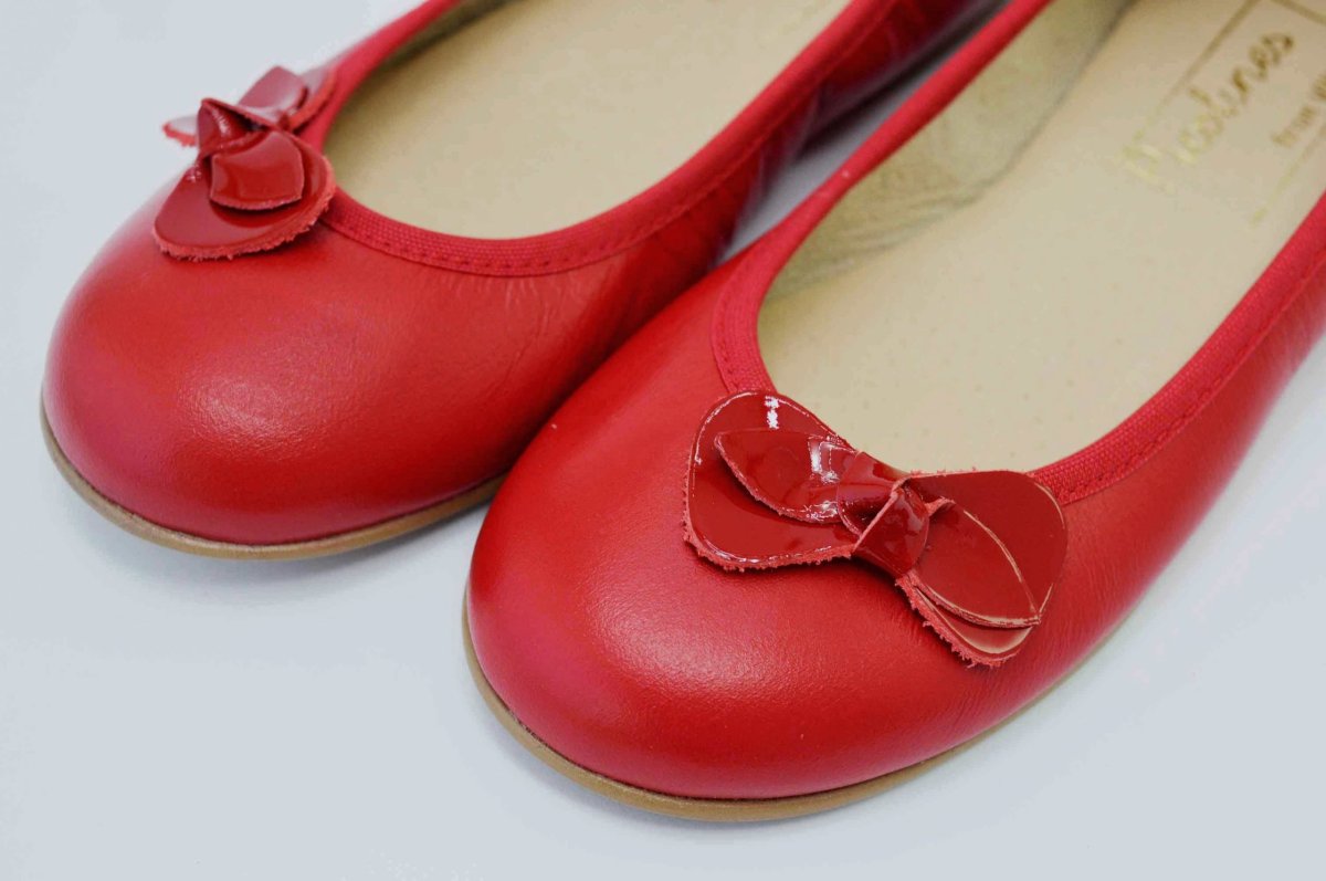 Bailarinas roja con adorno lazo - Imagen 9