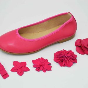Bailarinas fuxia con adornos