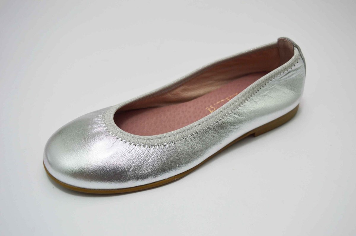 Bailarinas plata con adornos lazo - Imagen 4