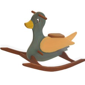 Balancín artesanal Pato para niños