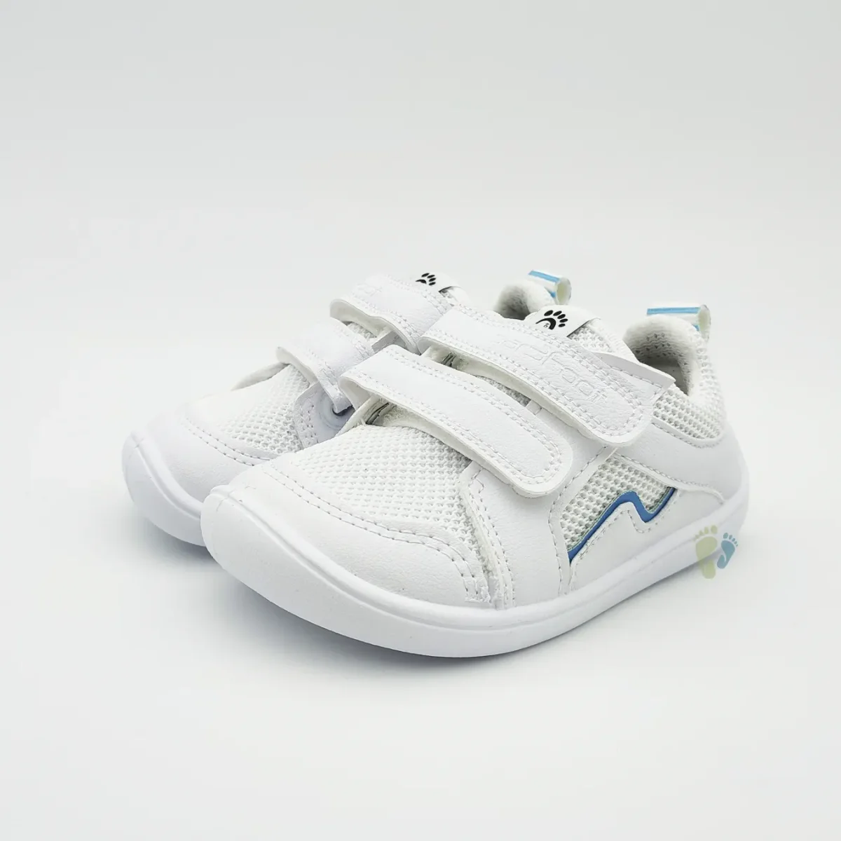 Bar3foot Deportivas Kansas Blanco Azul - Imagen 6
