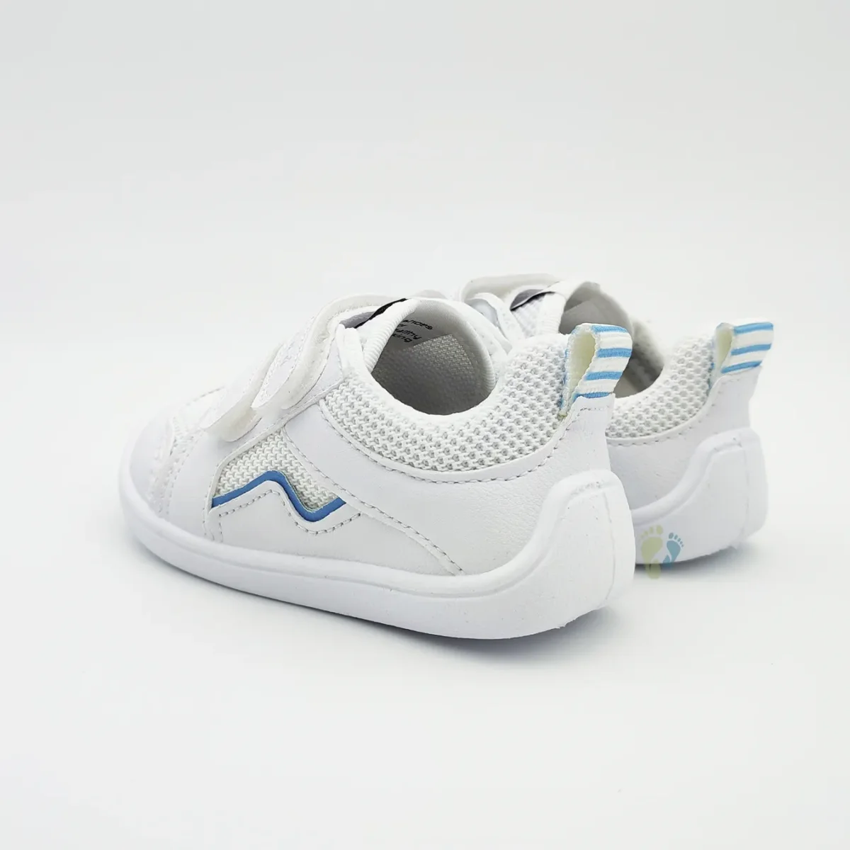 Bar3foot Deportivas Kansas Blanco Azul - Imagen 5
