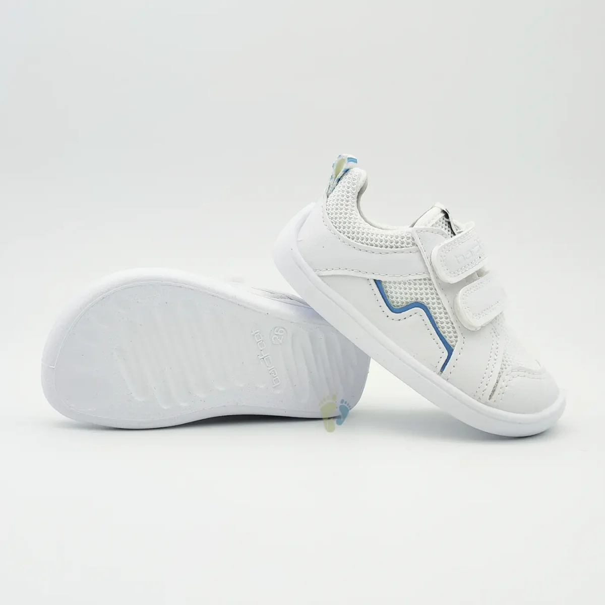 Bar3foot Deportivas Kansas Blanco Azul - Imagen 3