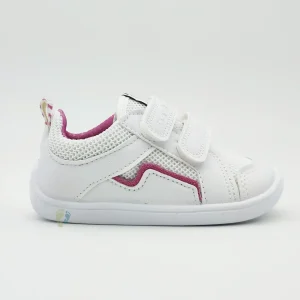 Bar3foot Deportivas Kansas Blanco Rosa