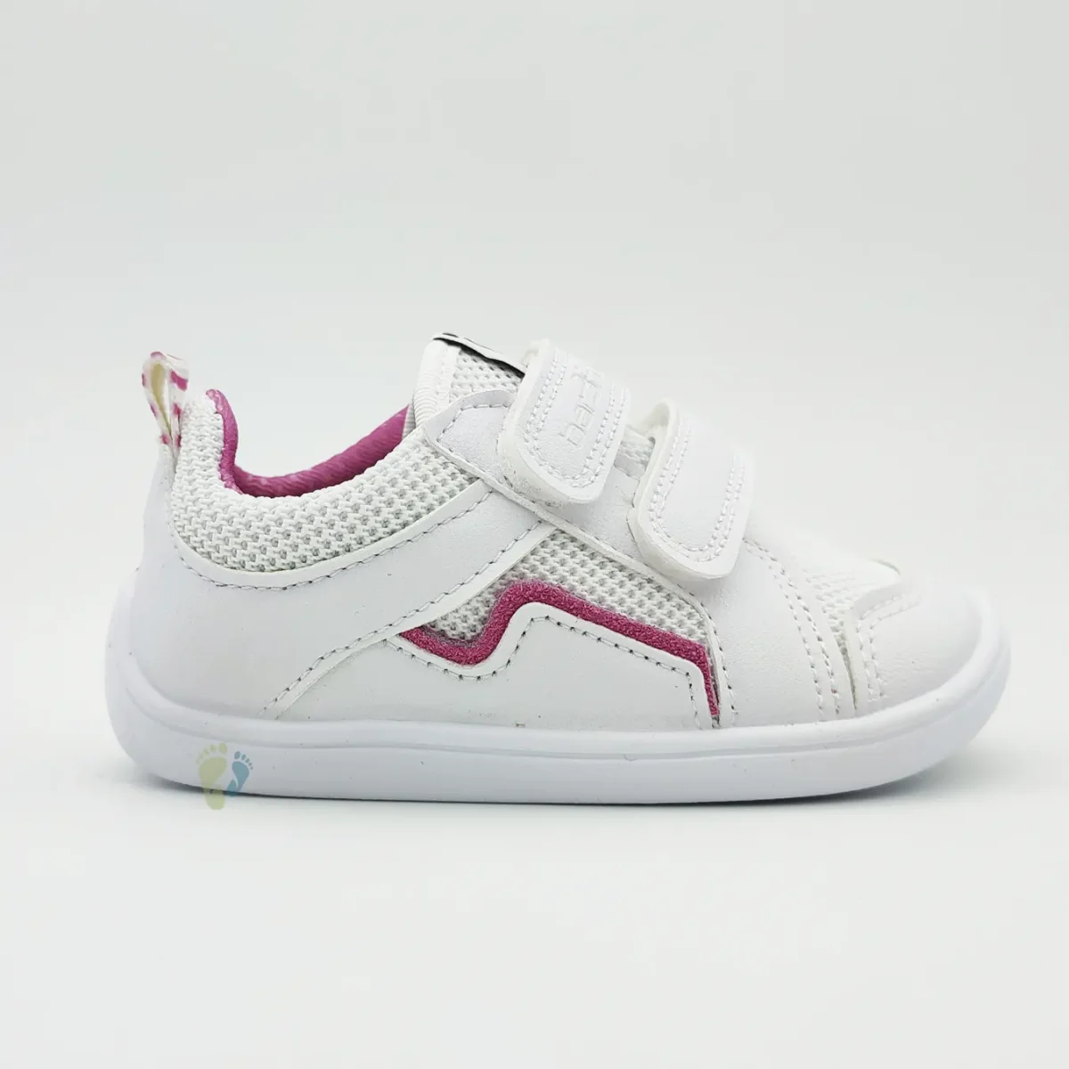 Bar3foot Deportivas Kansas Blanco Rosa