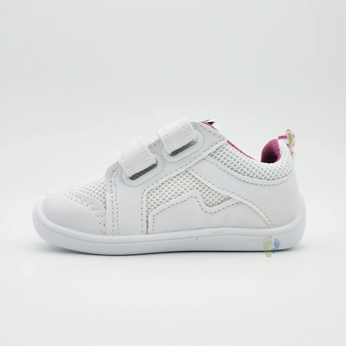 Bar3foot Deportivas Kansas Blanco Rosa - Imagen 5