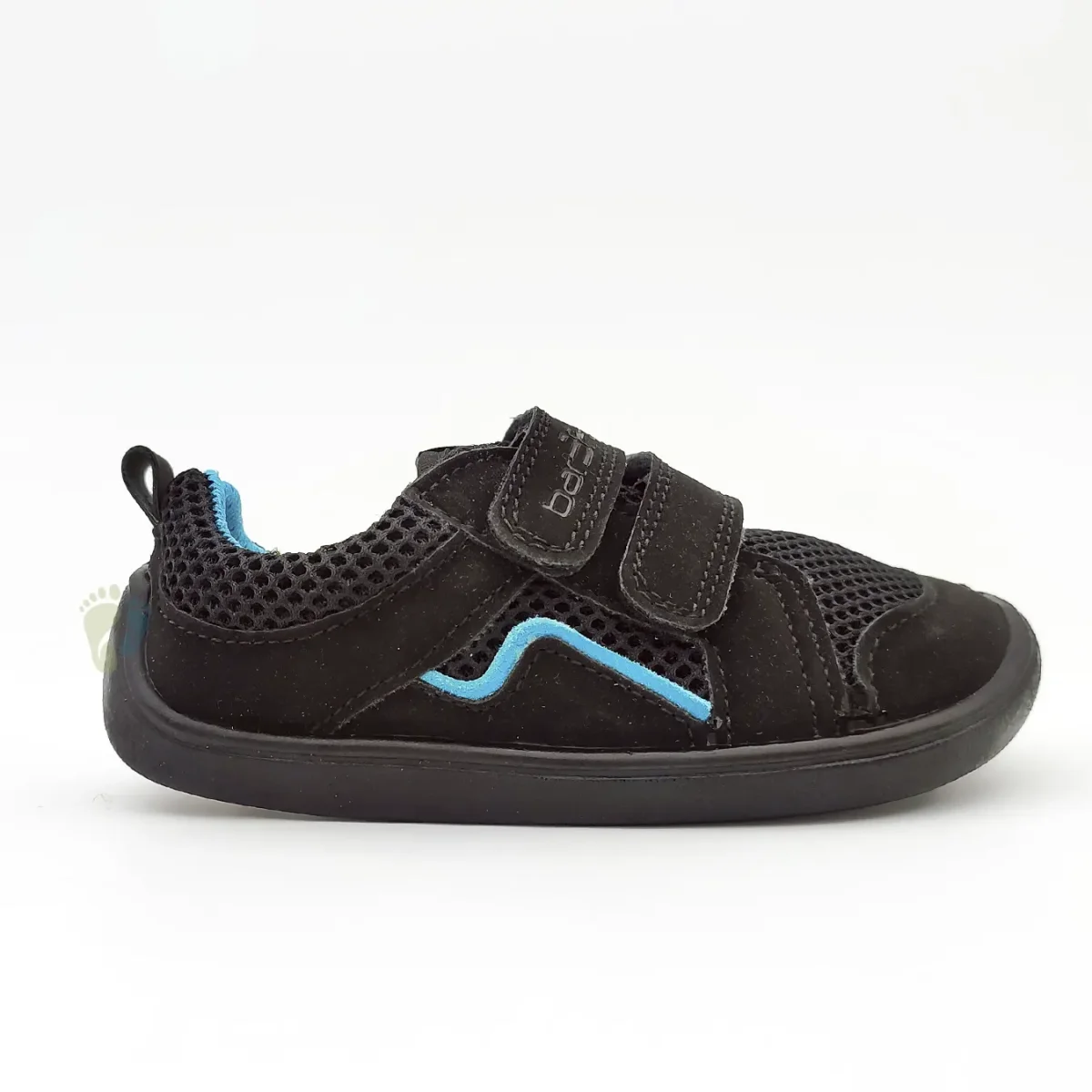 Bar3foot Deportivas Kansas Negro Turquesa - Imagen 2