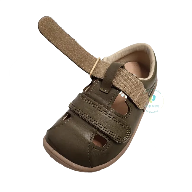 Bar3foot Sandalias Piel Oliva - Imagen 4
