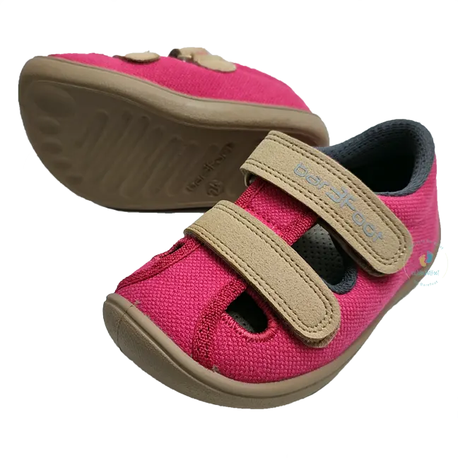 Bar3foot Sandalias Raspberry