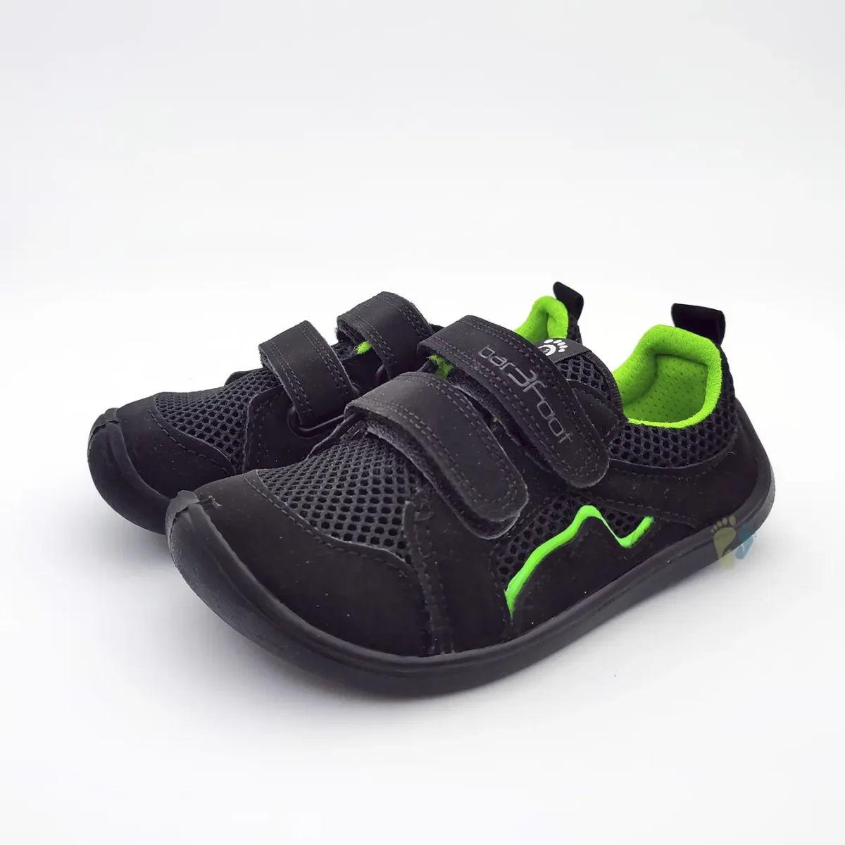 Bar3foot Deportivas Kansas Negro Verde - Imagen 4