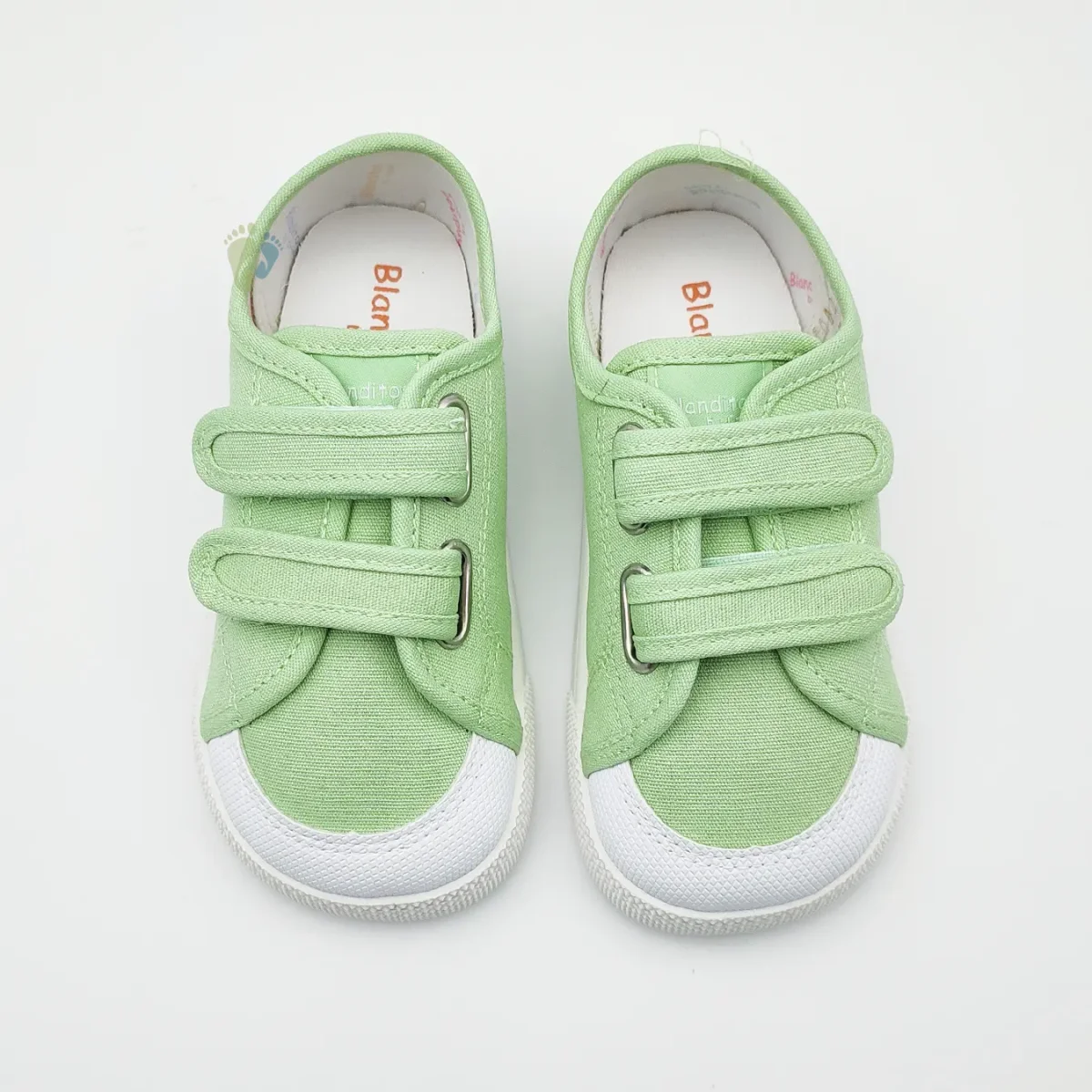 Blanditos Zapatillas de Lona Coco Verde - Imagen 4
