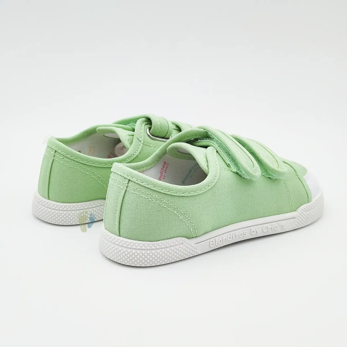 Blanditos Zapatillas de Lona Coco Verde - Imagen 3
