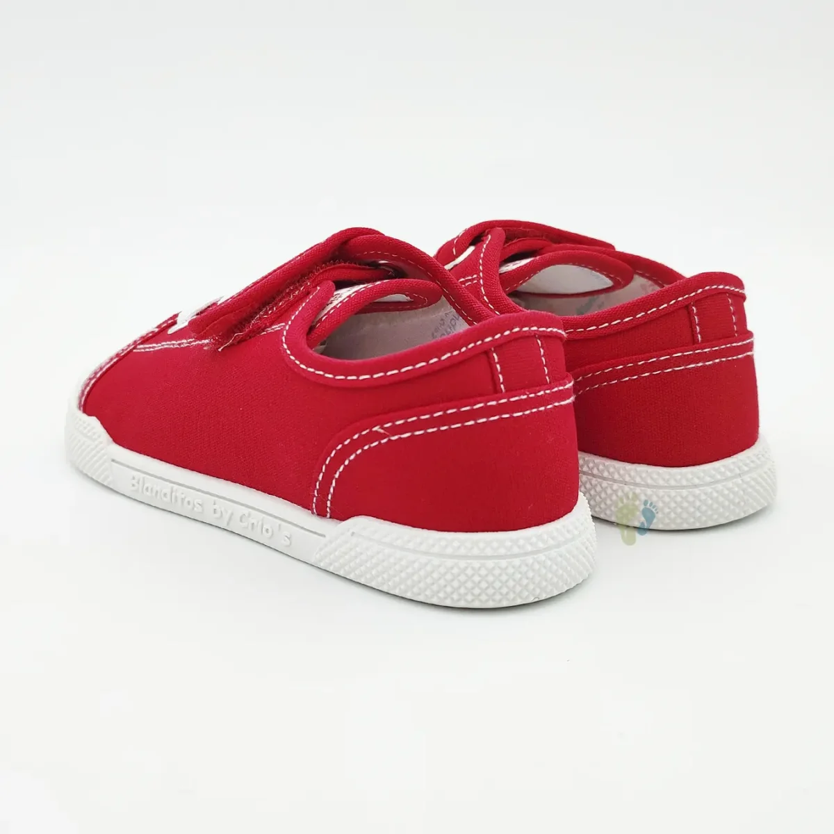 Blanditos Zapatillas de Lona Sandia Rojo - Imagen 4
