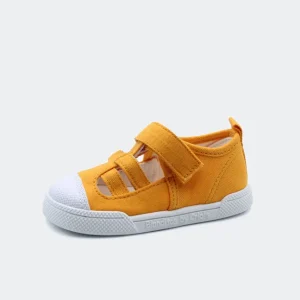 Blanditos Sandalias de Lona Limón Ocre