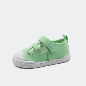 Blanditos Sandalias de Lona Limón Verde