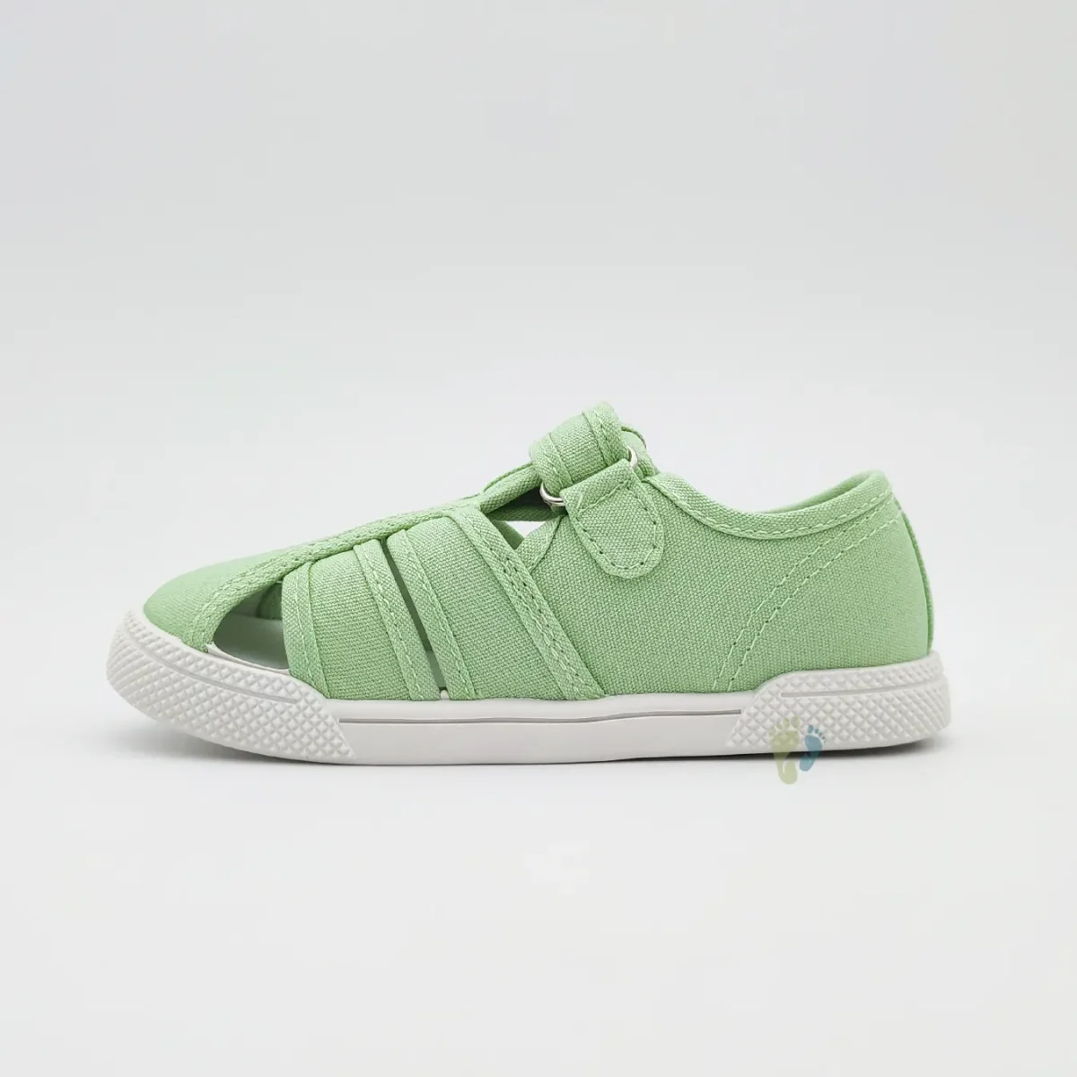 Blanditos Sandalias de Lona Mango Verde - Imagen 3