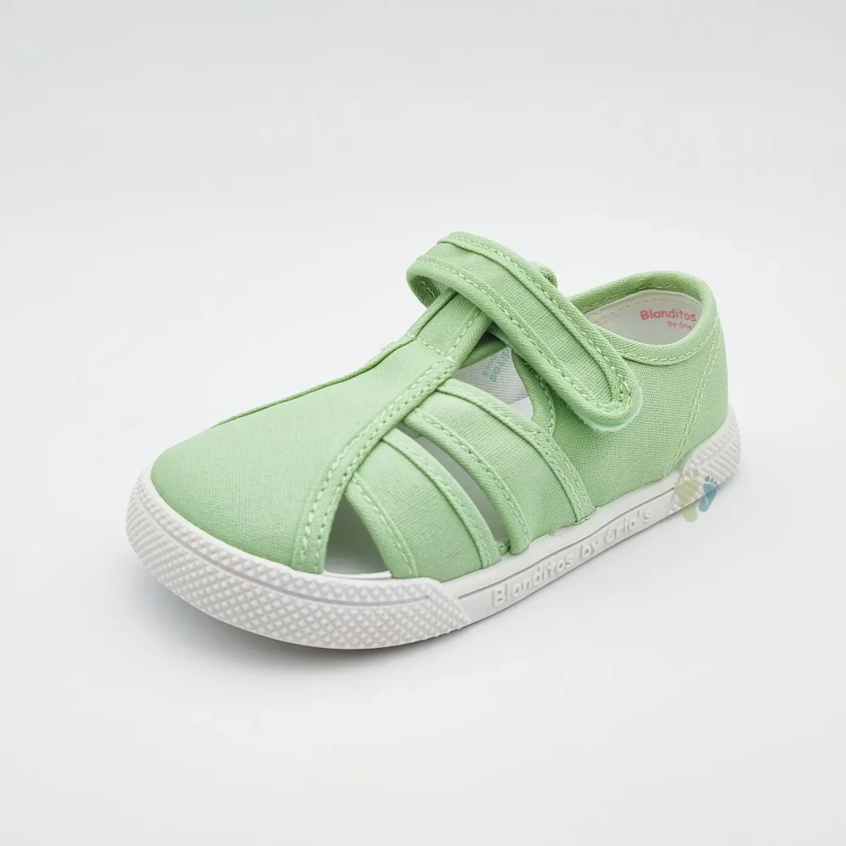 Blanditos Sandalias de Lona Mango Verde - Imagen 5