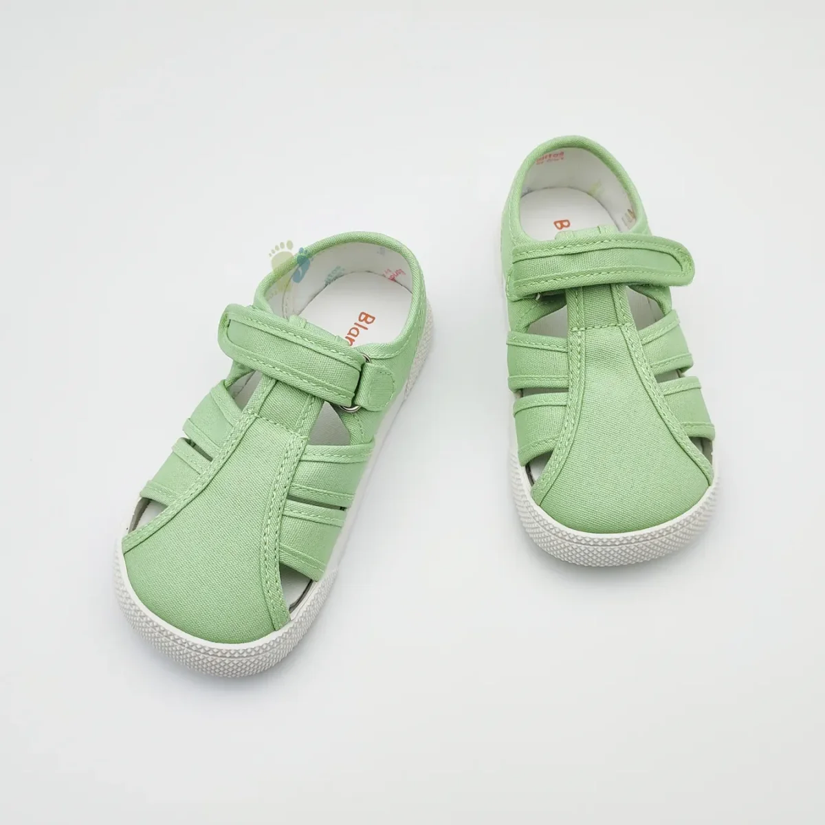 Blanditos Sandalias de Lona Mango Verde - Imagen 4