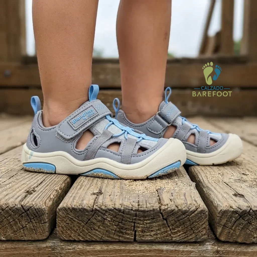 Blanditos Sandalias Olimpo Gris - Imagen 3
