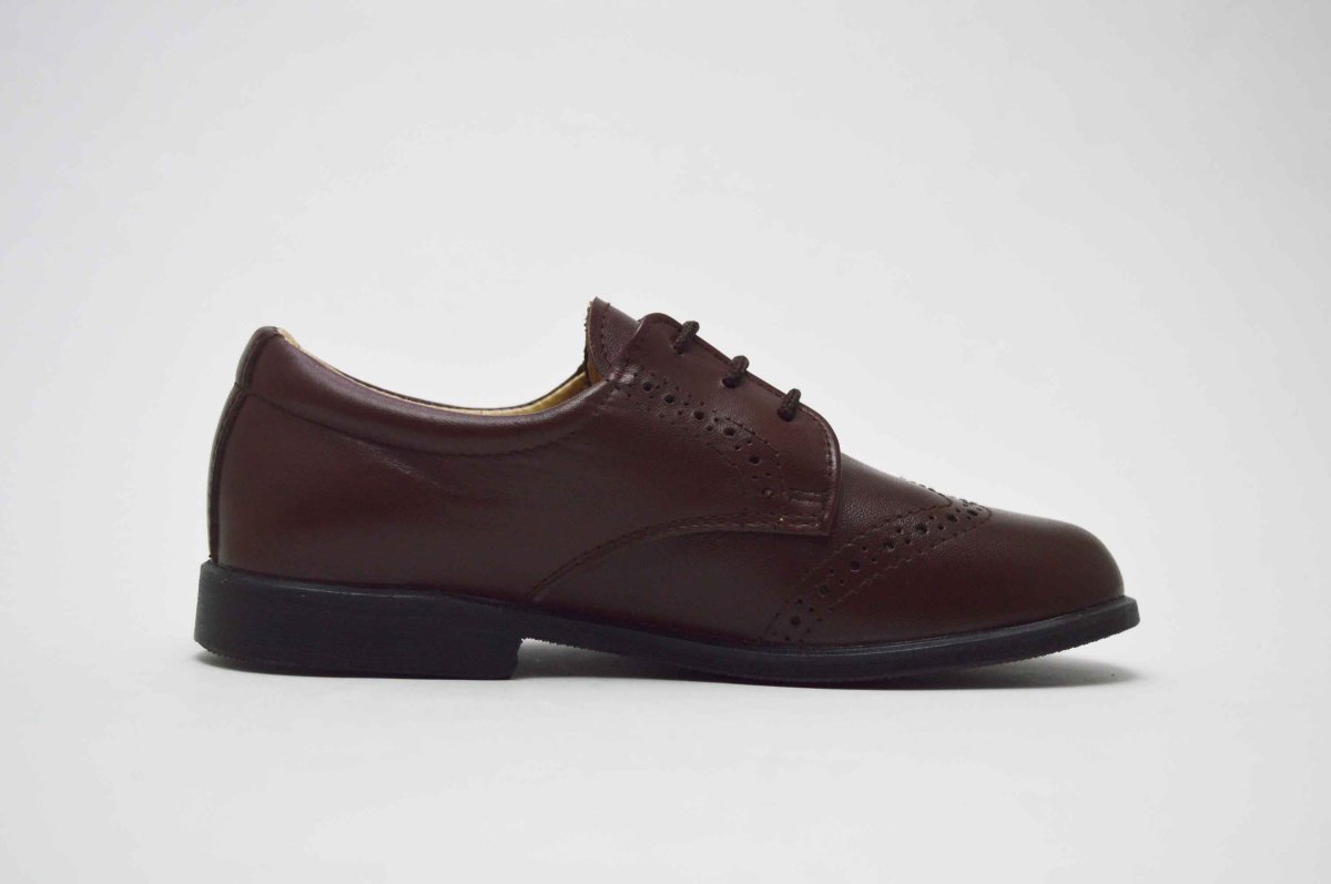 Zapato blucher picado ceremonia niño - Imagen 8