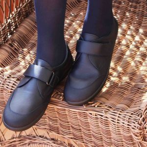 Blucher azul con puntera reforzada niño