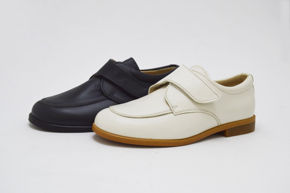 Zapato blucher cierre adherente comunión