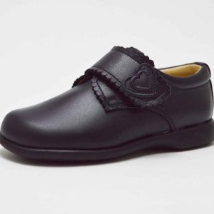 Zapato colegial azul marino niña