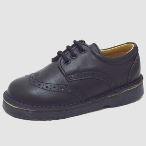 Blucher azul cordones niños