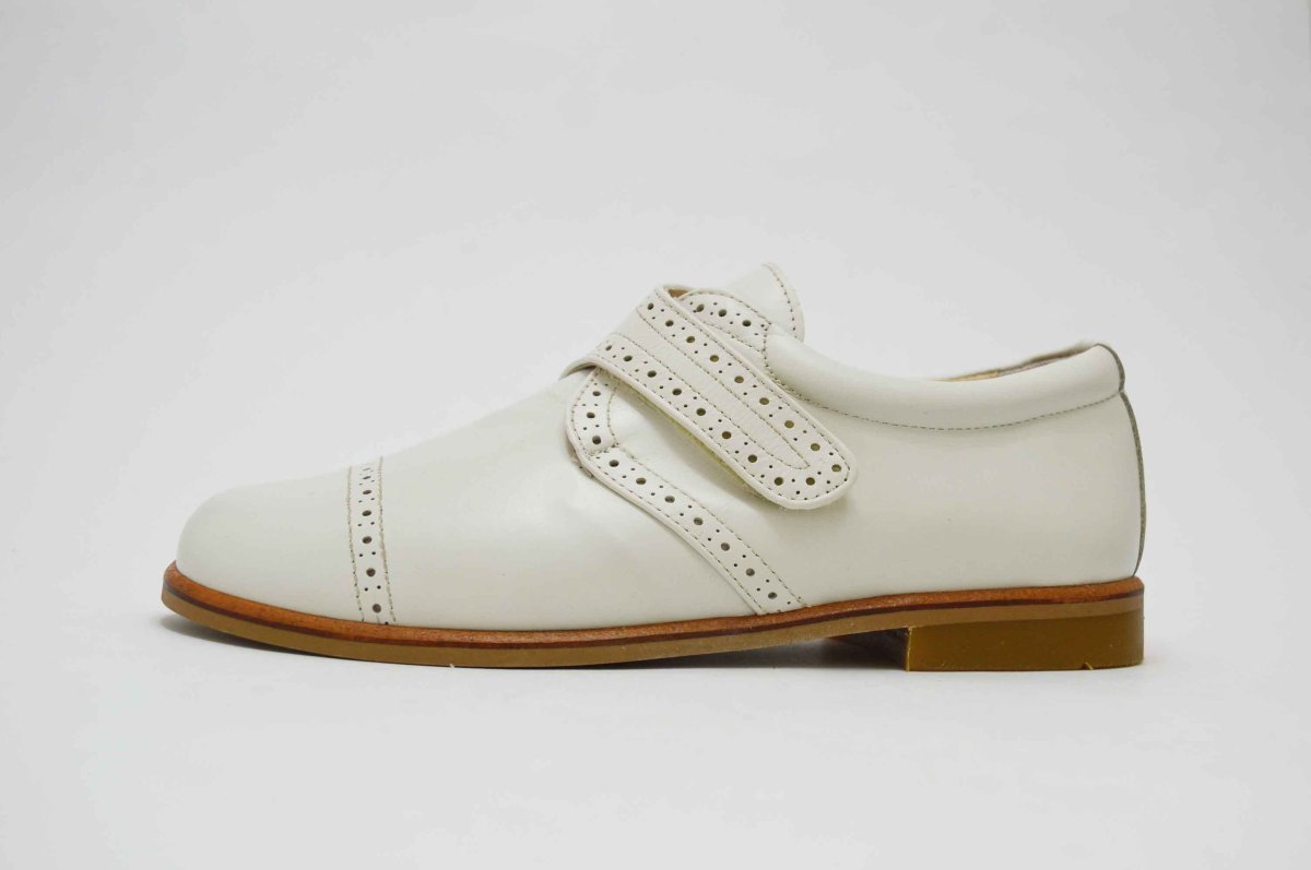 Zapato blucher niño comunión picados - Imagen 4