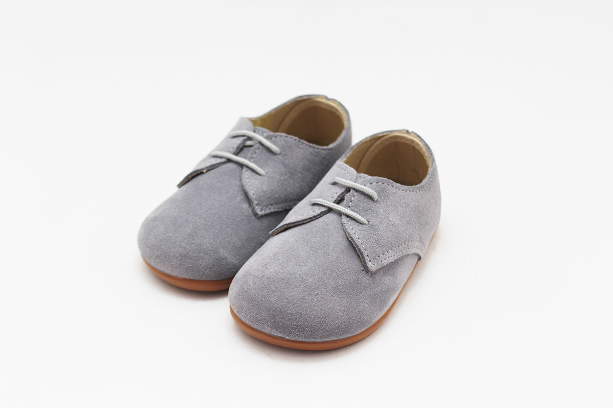 Blucher respetuoso serraje niño suela caramelo Chuches - Imagen 4