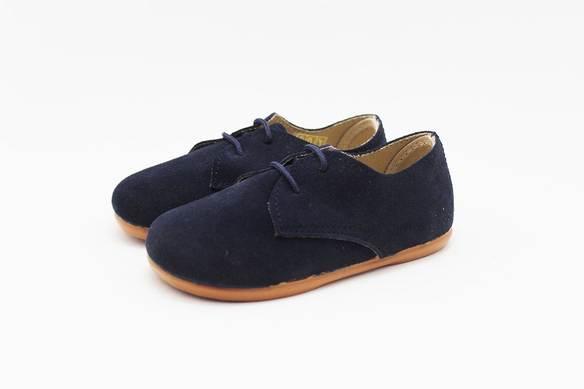 Blucher respetuoso serraje niño suela caramelo Chuches - Imagen 7