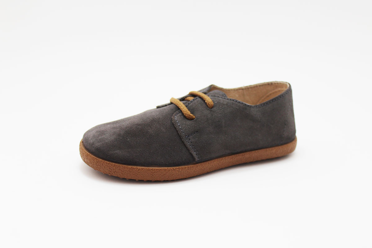 Zapatos serraje cordones flexibles niños - Imagen 3