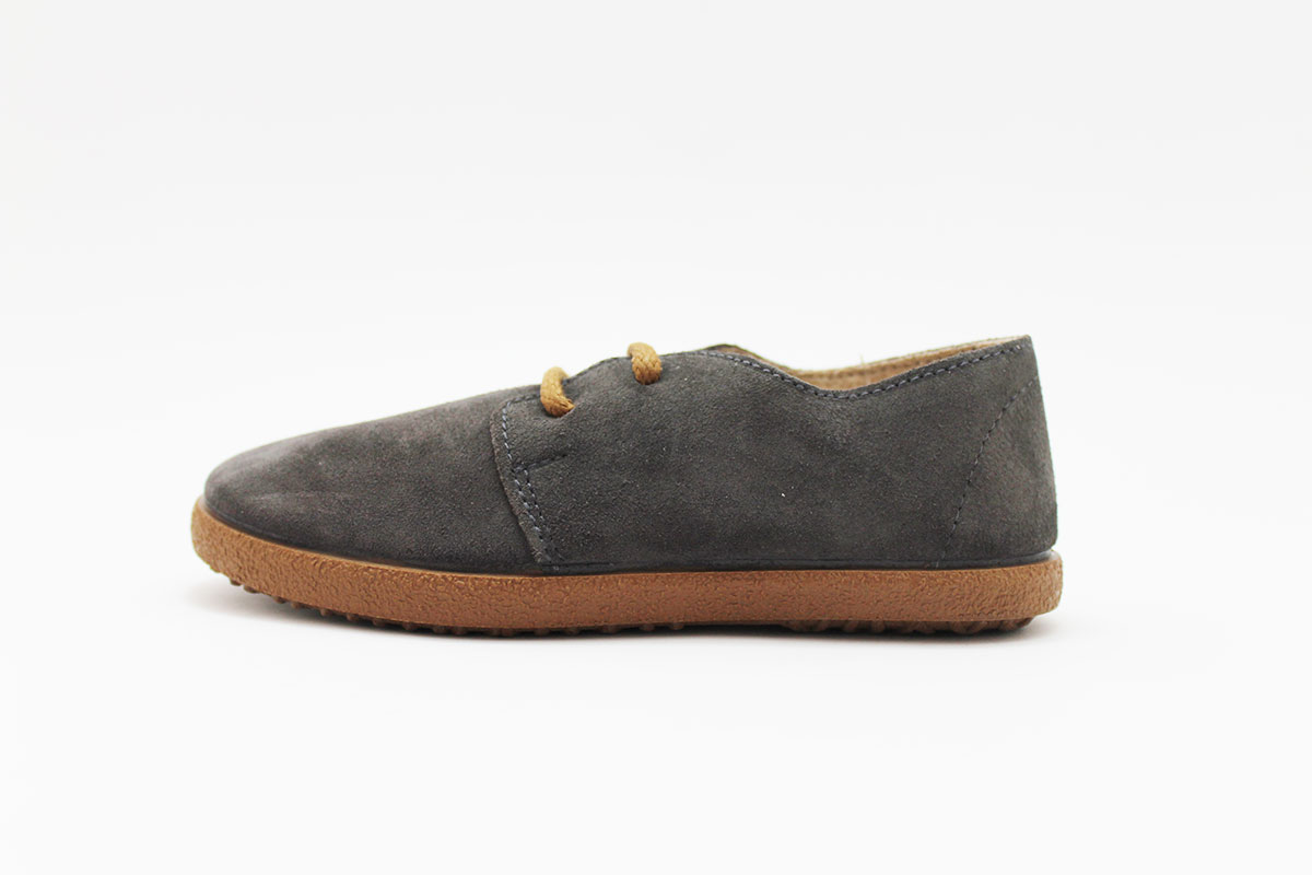 Zapatos serraje cordones flexibles niños - Imagen 4