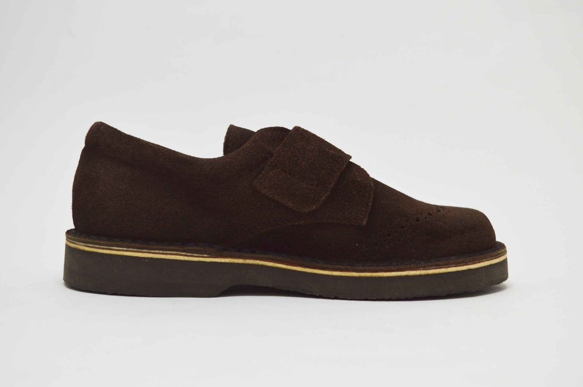 Blucher serraje marrón cordones niños - Imagen 5