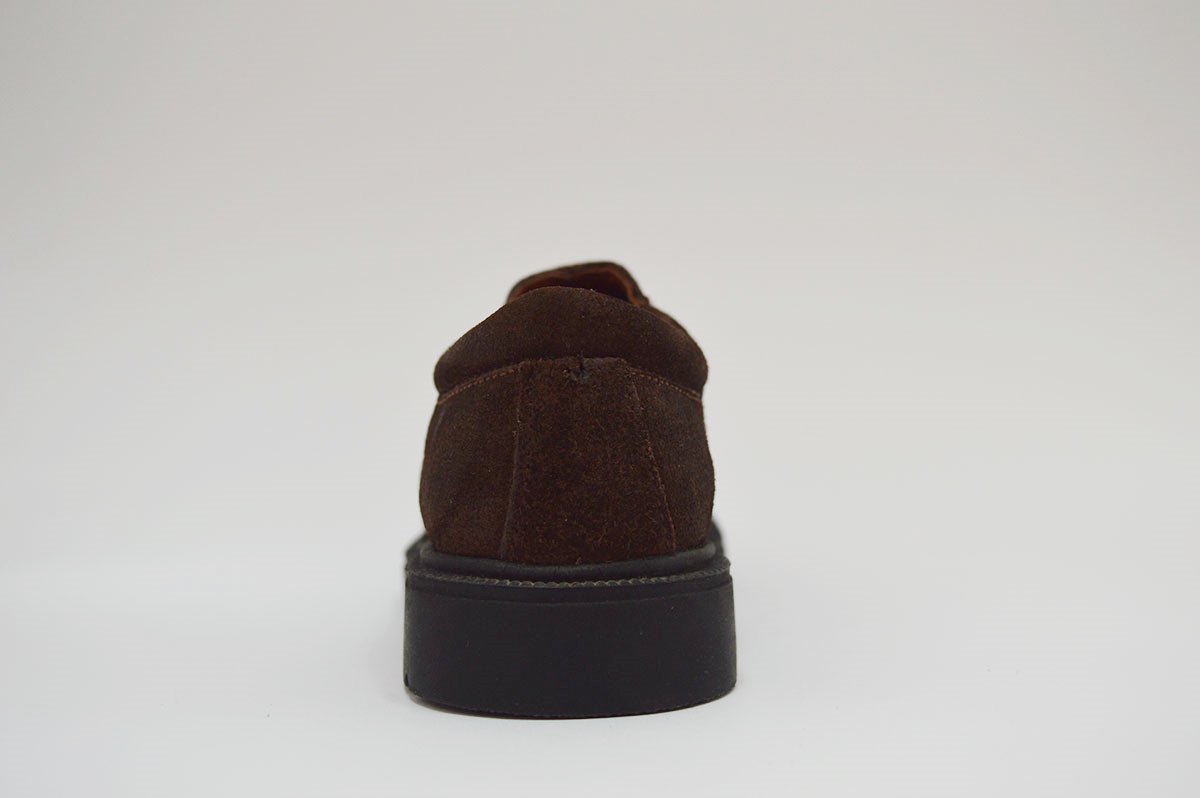 Blucher cordones serraje marrón niños - Imagen 7