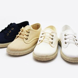 Blucher lona suela alpargata niño