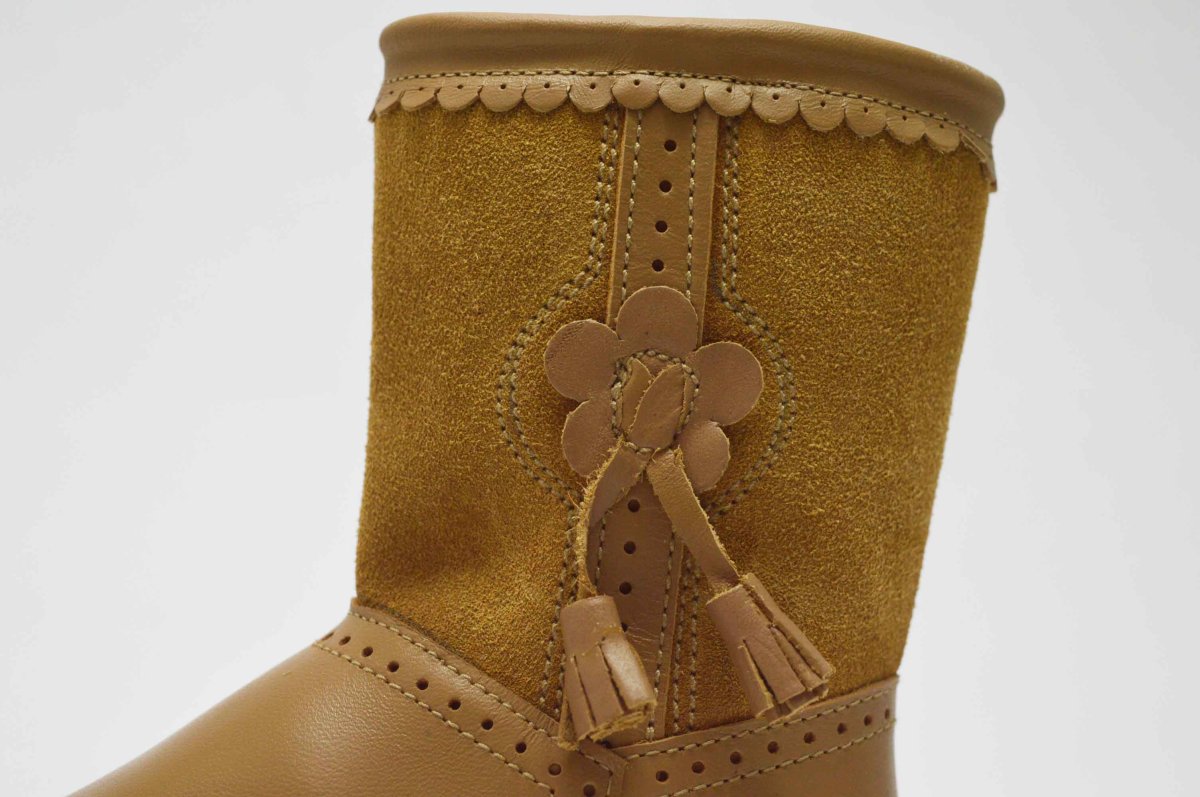 Bota alta combinada flor niña - Imagen 6