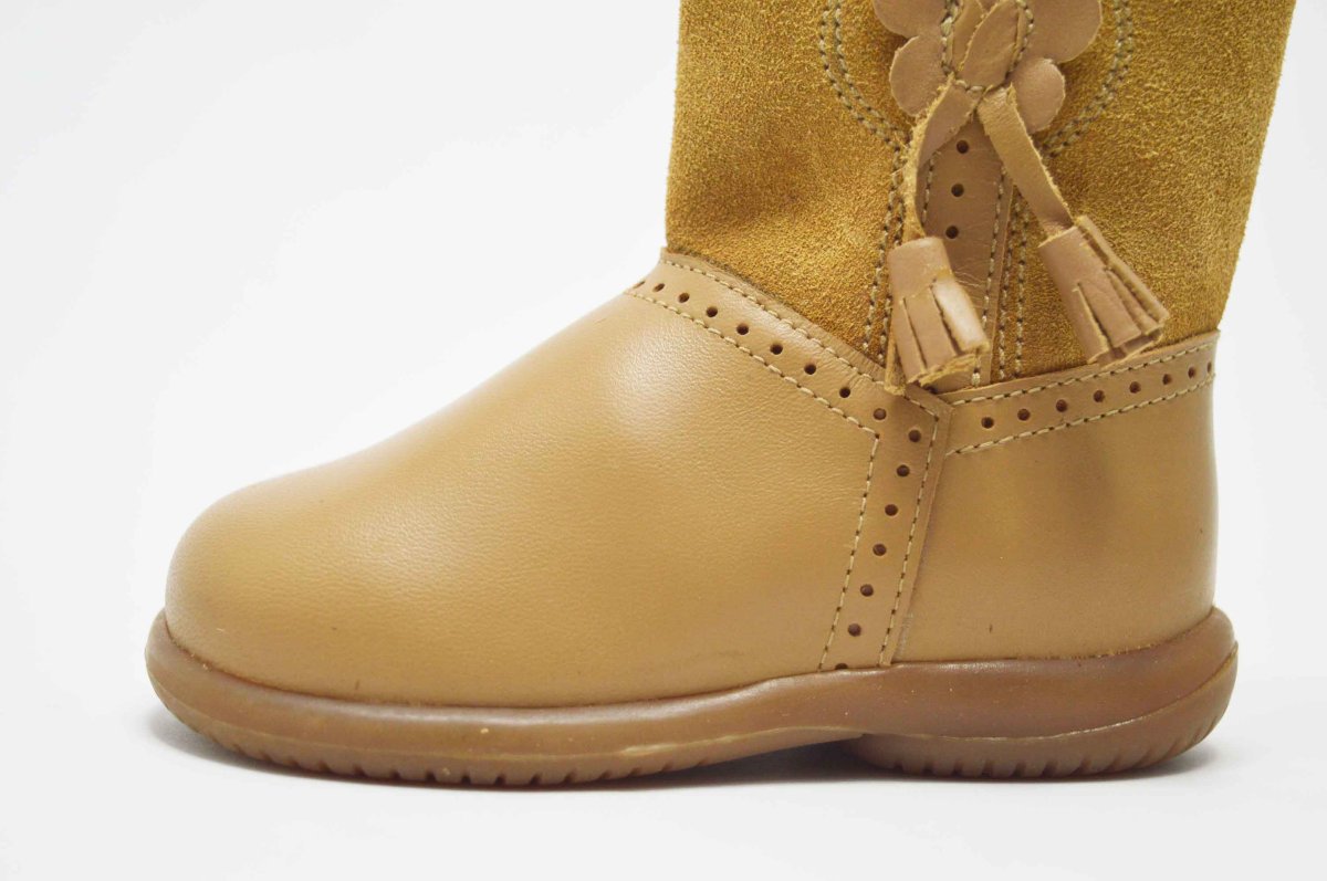 Bota alta combinada flor niña - Imagen 7