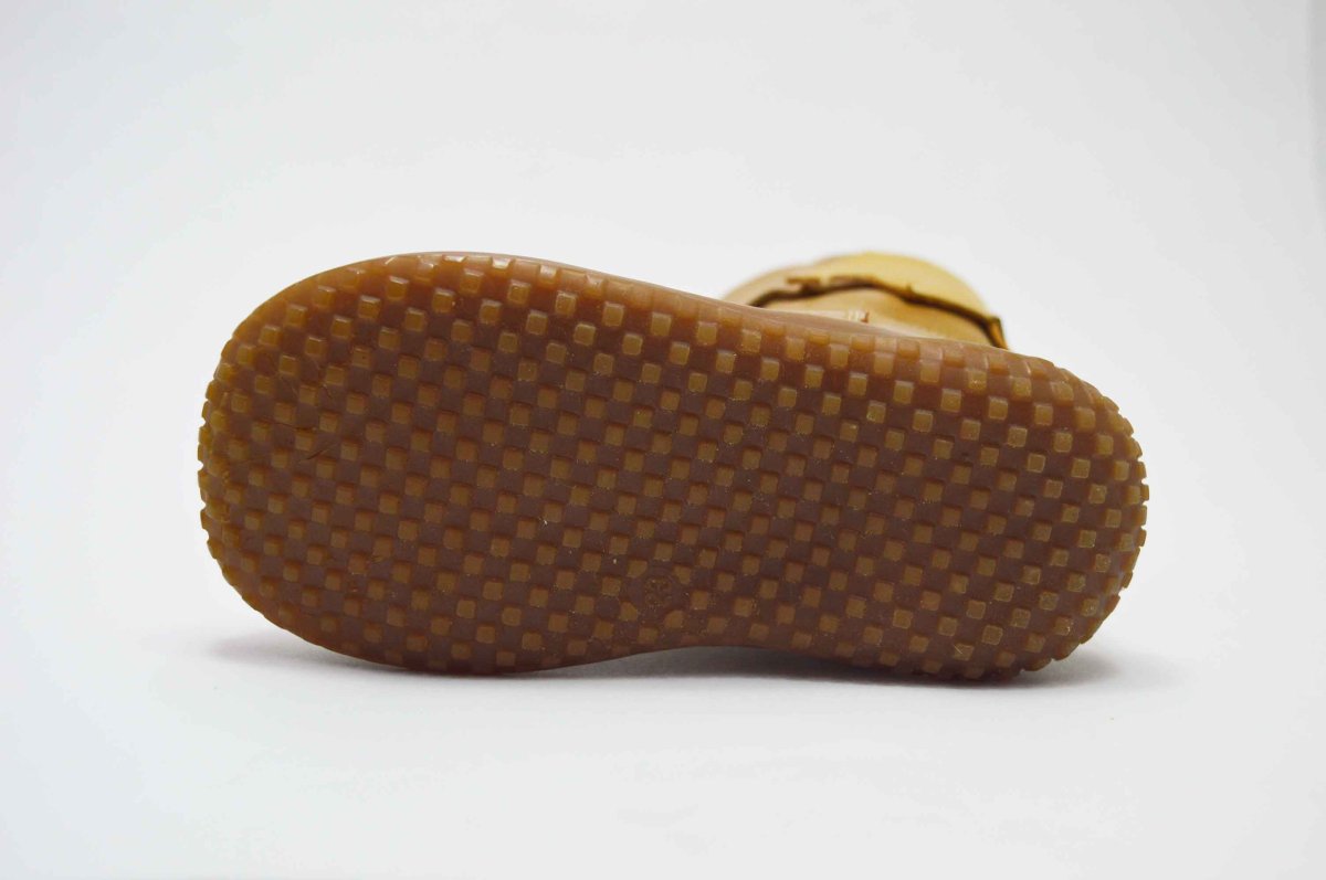 Bota alta camel hojas niña - Imagen 8