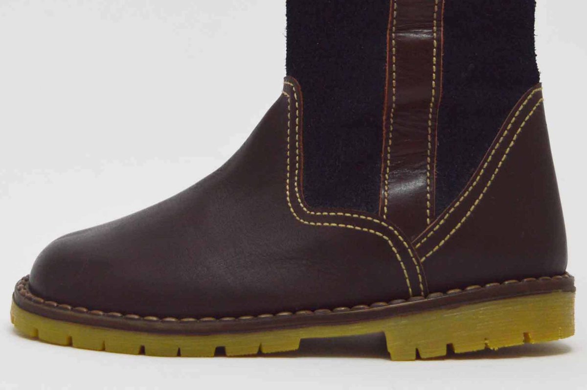 Bota campera combinada con serraje - Imagen 7