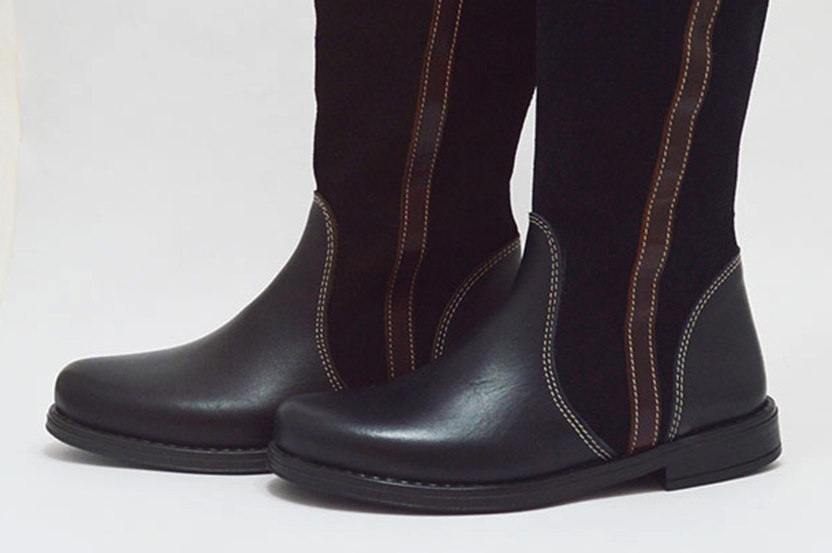 Bota alta banda metalizada niñas - Imagen 4