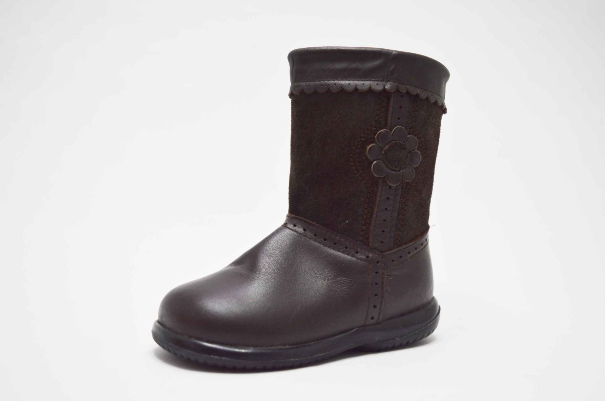 Bota alta combinada flor niña - Imagen 9